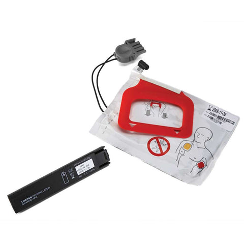 LIFEPAK CR Plus CHARGE-PAK batteri och elektroder, vuxen